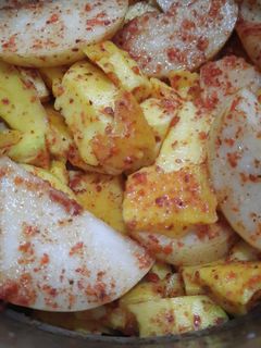 Foto resep Rujak Bon Cabe Viral di Tiktok 😅