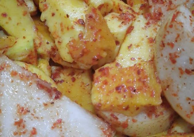Resep membuat Rujak Bon Cabe Viral di Tiktok 😅 yang gurih