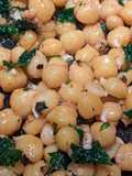 Pois chiches à l'ail et paprika