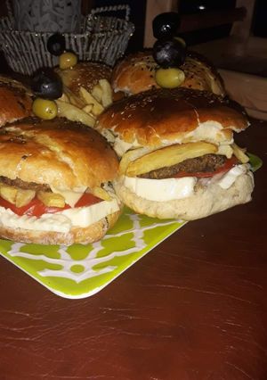 صورة لوصفة همبرغر