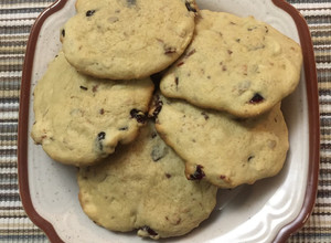 Una foto de Galletas de Almendra y Cranberries