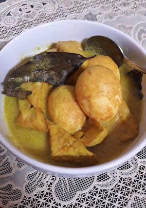 Foto resep Gulai kuning tahu&telur