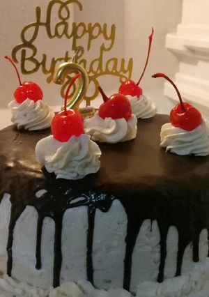 Foto resep Blackfores 6 telur endulita (bisa kukus bisa oven)