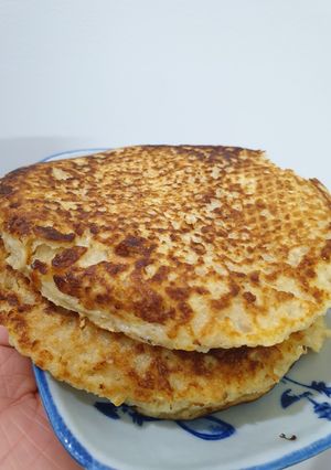 Hình của món Pancake yến mạch.
