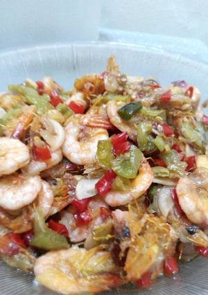 Foto resep Udang sederhana level 10