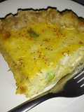 Crab & Edamame Quiche