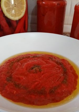 صورة لوصفة هريسة حارة تونسية