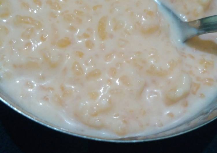 Steps to Make Quick Custard kheer