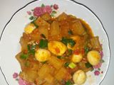 Kikil (cecek) telor puyuh ala bidan