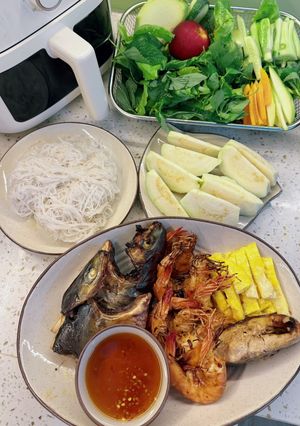 Hình của món Cá cam nướng.