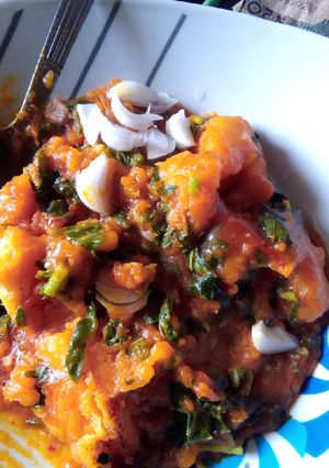 A picture of Porridge yam.