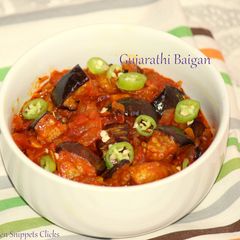 A picture of Gujarathi Baigan.
