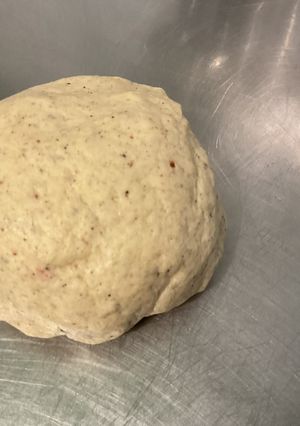Une photo de Pâte brisée épeautre groseille grenade