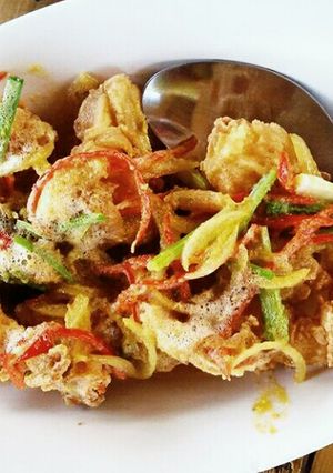 Foto resep Udang Goreng Telur Asin