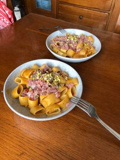 Foto di Pasta al doppio tonno