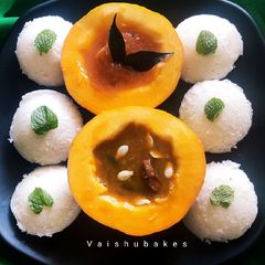A picture of Pumpkin Sambar.