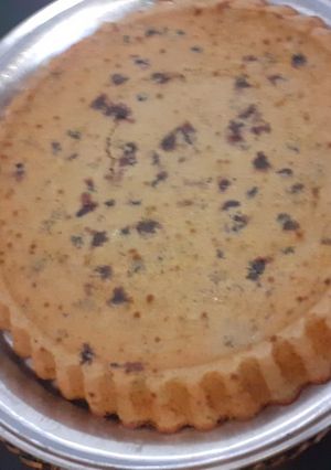 Una foto de Torta de arándanos
