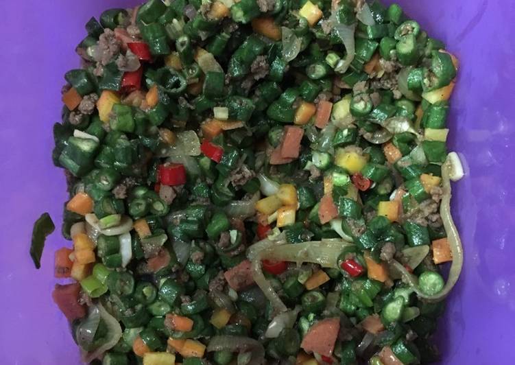 Bumbu memasak Tumis kacang panjang dkk (isian telor dadar &amp; nasgor), Enak Banget