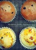 Chocolate Roll and Bacon-Cheese Roll