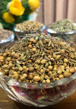 A picture of Homemade CCF Tea Mix – Three Seed Blend Beverage Mix.