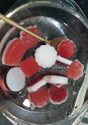 Hình của món Thạch rau câu.