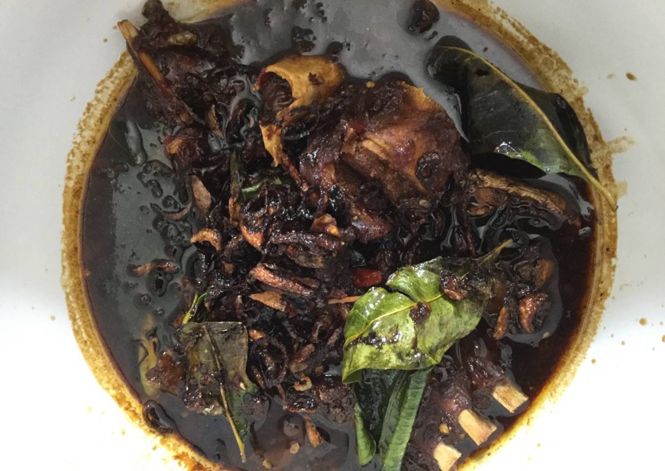 Krengsengan kambing ala ibunda suci nastiti rahimahullah