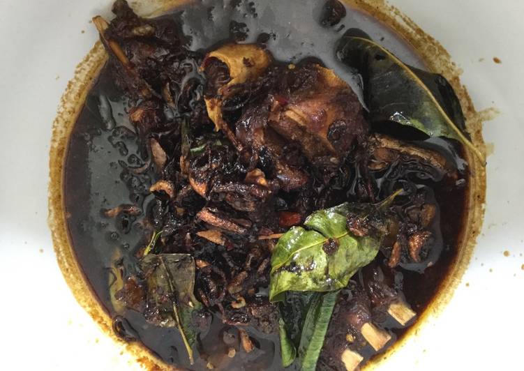 Krengsengan kambing ala ibunda suci nastiti rahimahullah