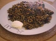 Una foto de fideos rápida