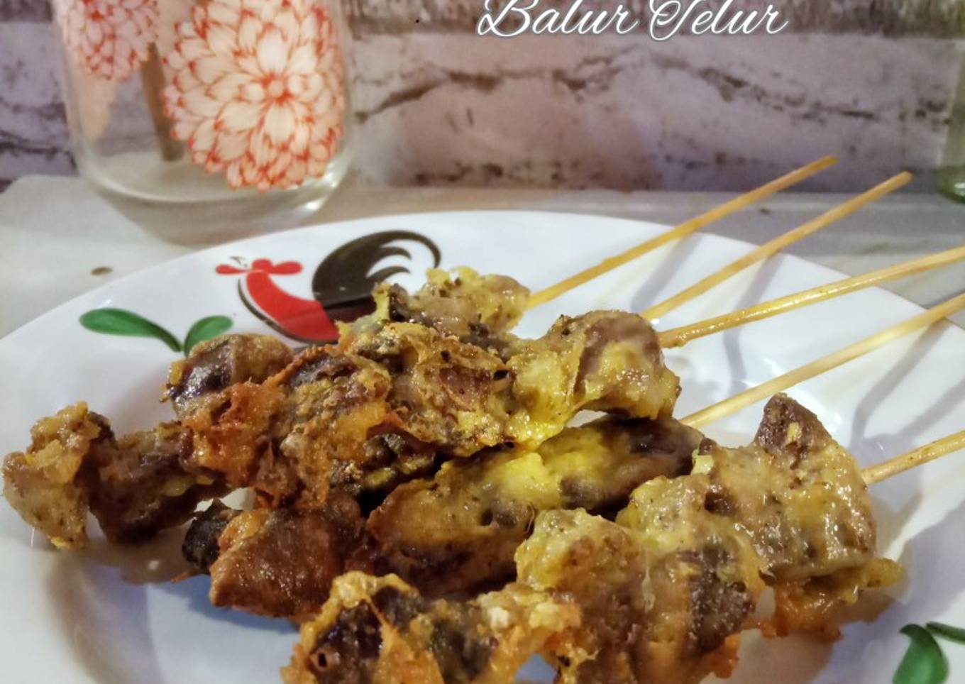 Sate Ati Ampela Balut Telur