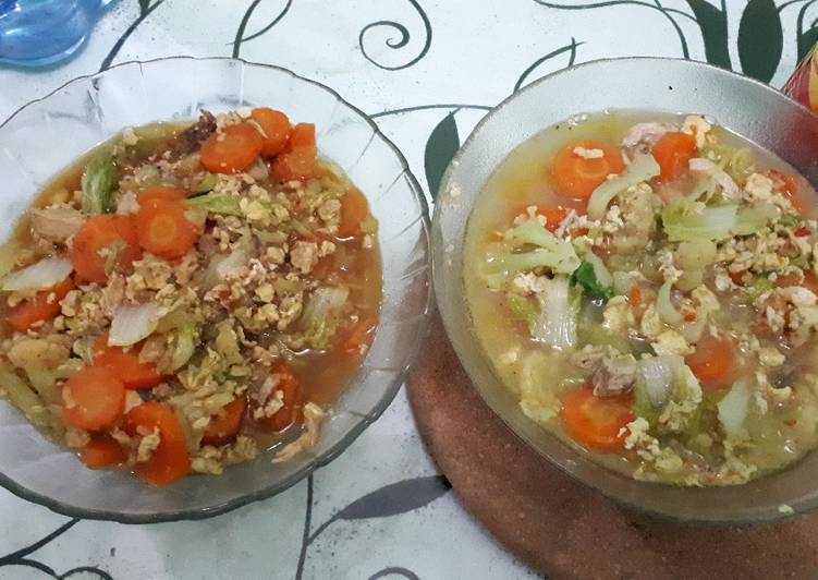 Resep Capcay rebus / goreng dokdok (seger kuahnya) Lezat