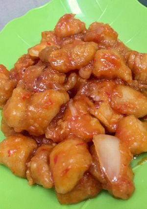 Foto resep Ayam fillet saus padang