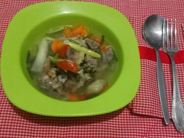 Cara Mudah Membuat Resep Asem2 daging &amp;amp; balungan (tulang sapi) Anti Ribet, Bisa Manjain Lidah