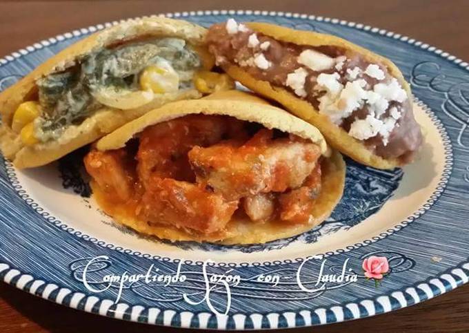 Gorditas rellenas? Receta de Compartiendo sazón con Claudia ?.- Cookpad