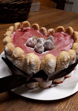 Foto resep Charlotte aux fruits rouges