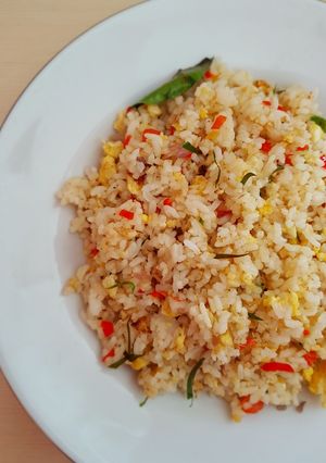 Foto resep Nasi Goreng Daun Jeruk