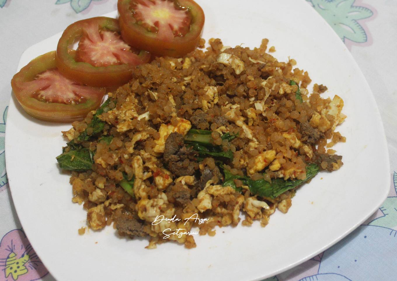 Cara Gampang Menyiapkan Nasi Goreng Shirataki Anti Gagal