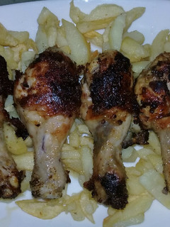 صورة لوصفة افخاد الدجاج مع بطاطا