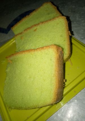 Foto resep Bolu pandan (oven)