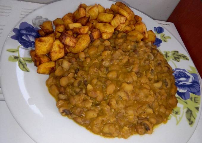 Beans and plantain