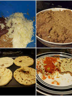 Una foto de Pupusas de chicharrone