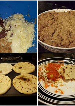 Una foto de Pupusas de chicharrone