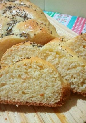 Una foto de Pan trenzado tipo brioche