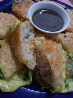 Foto resep Martabak mie sambal petis