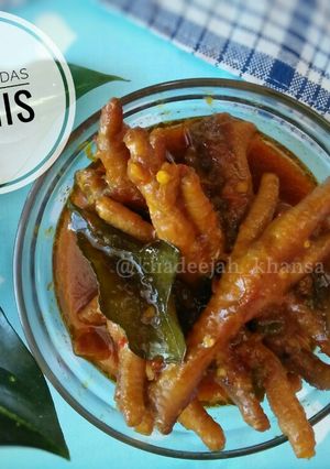 Foto resep Ceker Pedas Manis