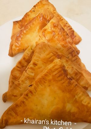 Vegetables pastry puff ainihin hoton girkin