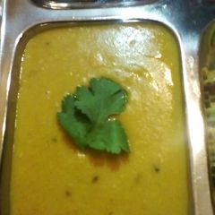 A picture of Masoor Dal OR Red lentils.