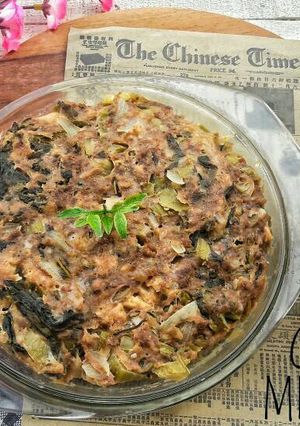 Foto resep Chinese Meatloaf(Nyuk Piang)