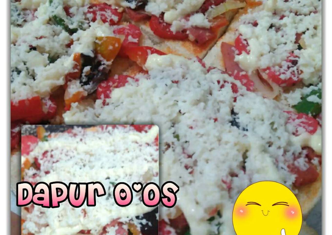 Pizza Roti Tawar nyumme...😋😋