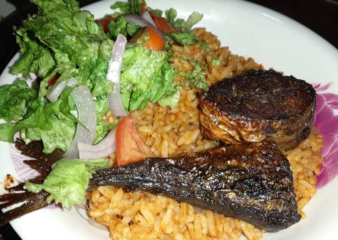 Fish jollof rice