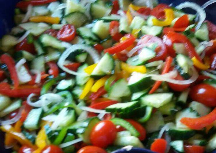 Recipe of Quick Healthy Green Salad